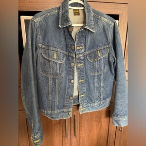 Vintage Lee Classic Blue Jean Jacket for Women